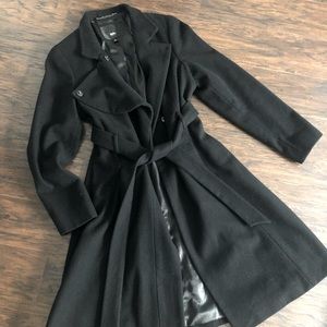 Heavy Double Breasted Wool Coat